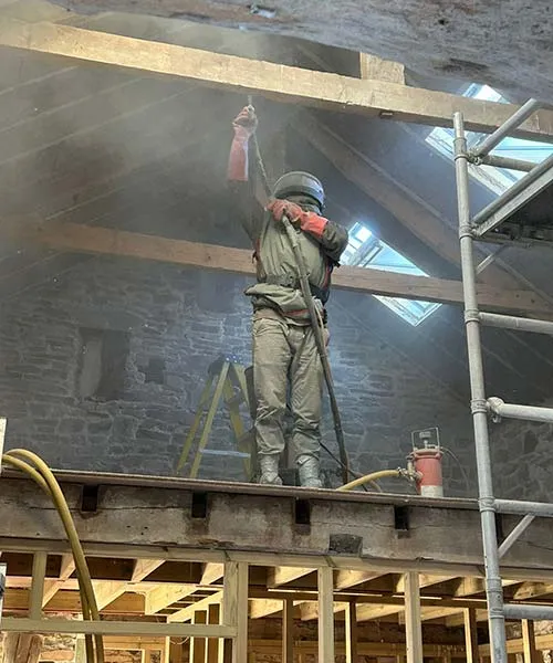 Mobile Abrasive Blating