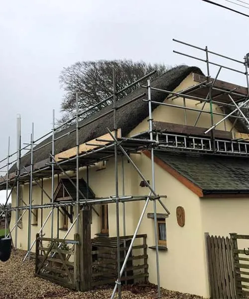 Thatched Cottage Scaffolding